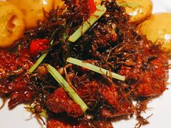 蜜椒澳排配葱香饼-姜君·千岛湖鱼头馆(浦东大道店)