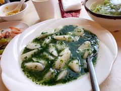 荠菜烩山药-新镇江酒家(南京西路店)