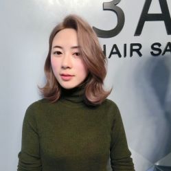 Yishen染发作品-3AM HAIR SALON烫发染发接发