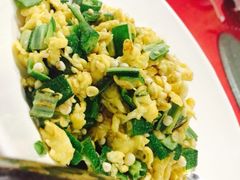 秋葵炒土鸡蛋-黛瓦里巷(南京东路店)