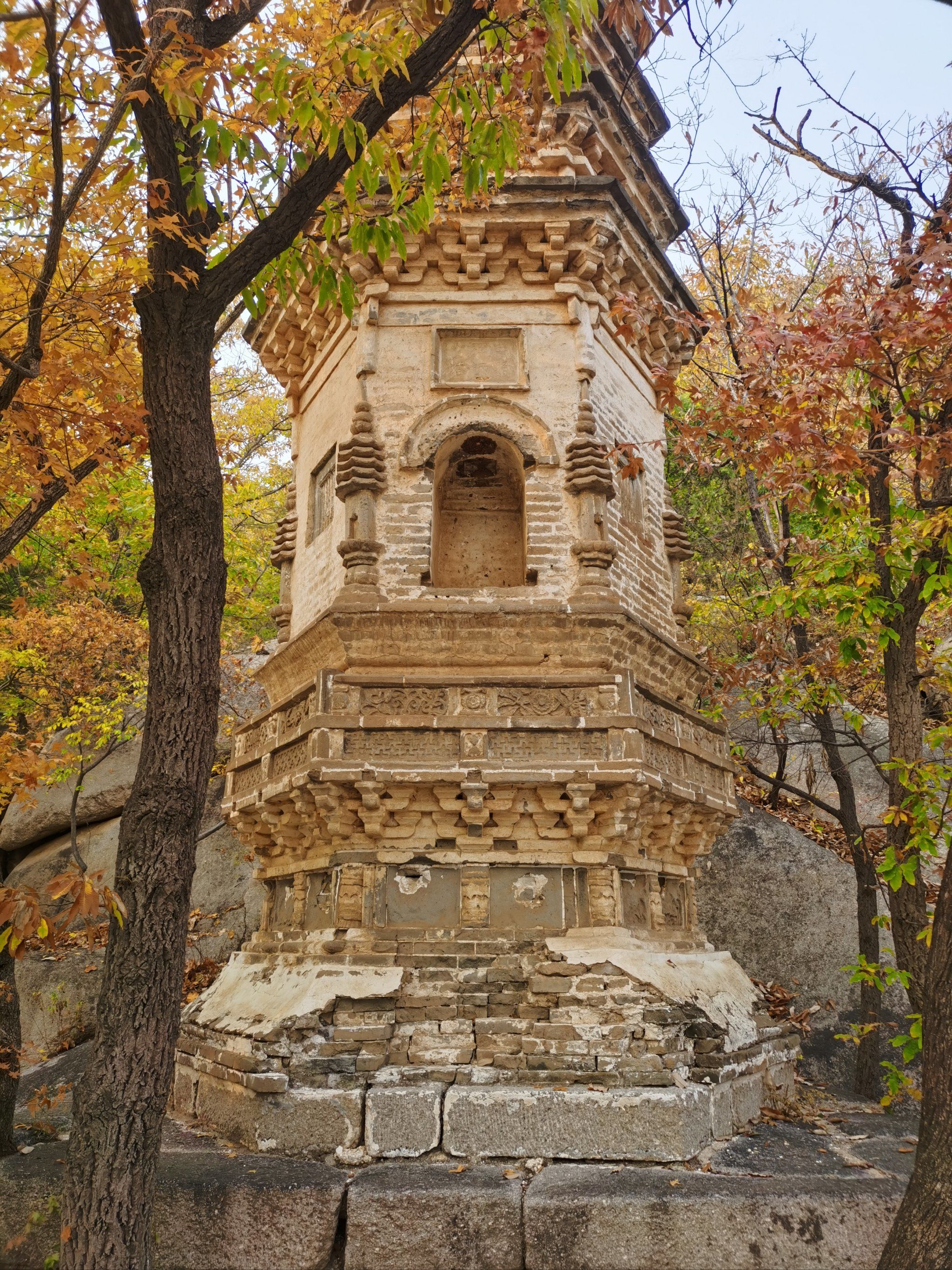 天津 蓟县 盘山5-3 万松寺普照禅师塔 明