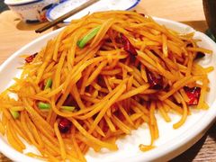 炝拌土豆丝-金豆角砂锅焖面(安贞店)