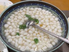 微山湖飘汤鱼丸-微山岛春天里酒家