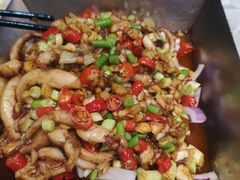铁板鱿鱼须-昱龙大盆牛蛙馆(三兴街总店)