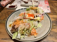 温玉海鲜沙拉-肉魁屋·烧肉·烧鸟·酒场(高新店)