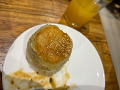 自制烧饼-安诚居干锅鸭头(八角店)