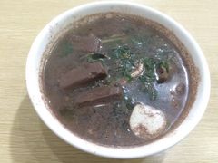 猪血汤-正宗石炮台竹槌干面大鼎猪血汤