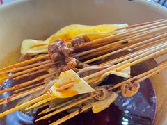 -拈签一笑黄牛肉辣卤串串