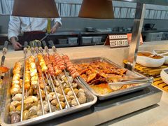 -绿岛港轩海鲜烤肉涮锅自助餐厅