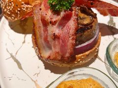 芥末海苔牛肉汉堡-Lets burger非常汉堡·环球风味(蓝色港湾店)