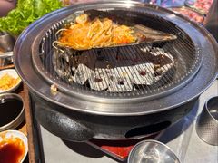 -围炉肉舍•炭烤活鳗•丹东海鲜烤肉(步行街店)