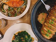 蟹黄粉丝煲-新海渔港·胶东海鲜家常菜·家宴(奥体中心店)