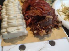 老北京锅烧肘子-张大嘴菜馆(庞各庄店)