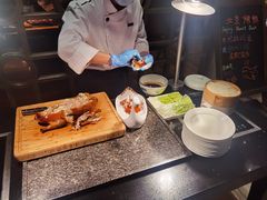 北京烤鸭-万达瑞华酒店美食汇自助餐厅(楚河汉街店)