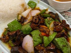 双椒炒黄鳝-岐城面馆(黄岐店)