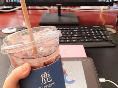 冷萃咖啡葡萄-如果枫糖(万达店)