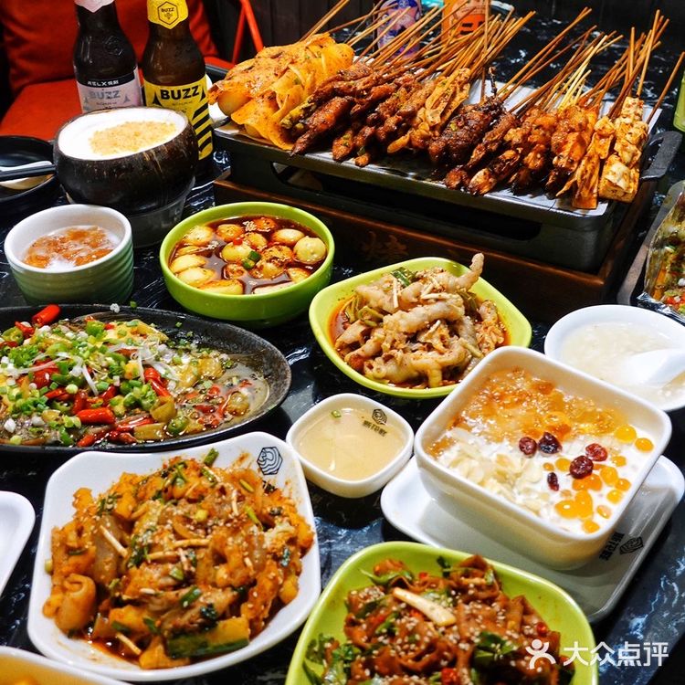 乐山美食｜来乐山一定要吃的烤串和小吃店