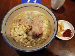 普通羊肉泡馍-老兰家传统烧烤炒菜泡馍(小南门店)