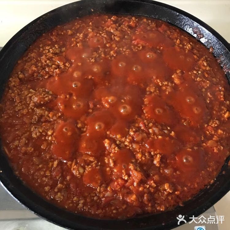 番茄蘑菇肉酱意大利面🇮🇹