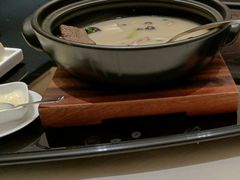 砂锅自制黑豆腐-富淳饭店(陆家嘴保利广场店)