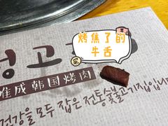 -唯成•韩国炭火烤肉 유성고기
