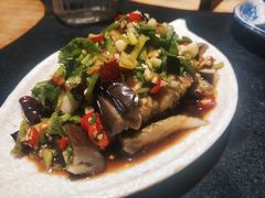 蒜泥茄子-百事晟渔村木火铁锅炖(玉带湾店)