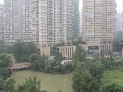 窗外的风景-成都世纪城假日酒店-西楼