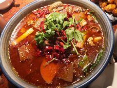 蜀香毛血旺-绿茶餐厅(华联万柳店)