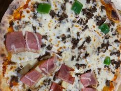 培根土豆披萨-机器人火炉披萨