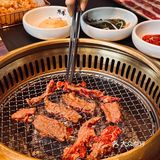 🦀️辣酱蟹+🥩炭火烤肉！全程坐等投喂！