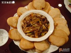 京葱肥牛夹饼-新南华大酒店(长寿店)