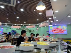 自助取餐区-咕叽咕叽自助烤肉小火锅(西城广场购物中心店)