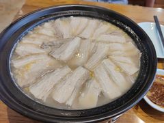 砂锅酸菜粉丝白肉汤-一轩饺子馆(丽都店)