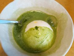 抹茶味冰激凌-蟹道乐(道顿堀本店)