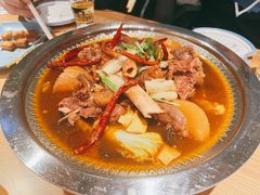 -街角等你.大连海鲜烧烤.经典铁板海鲜串(西安路店)