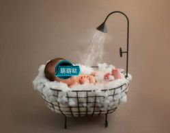 点击看大图 -金色童年新生儿满月摄影(包头店)