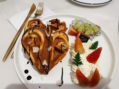 水果华夫饼-伊斯坦布尔土耳其清真咖啡餐厅