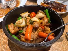 黑金蒜鲜鲍铁锅鸡-宁波柏悦酒店·钱湖渔港