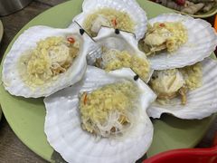 蒜蓉粉丝蒸大元贝-贞姨美食·老字号海鲜大排档