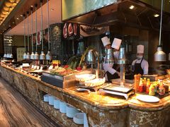 自助取餐区-万达瑞华酒店美食汇自助餐厅(楚河汉街店)