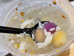 桂花酒酿五彩汤圆冰粉-甜心闲生传统手工冰粉(人民广场店)