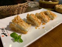 杏香脆皮小唐菜-南拳十三姨·潮汕砂锅粥(世纪金源店)