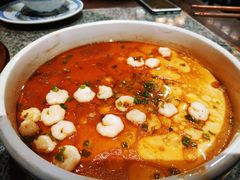 小葱虾仁炖蛋-南京大牌档(三阳广场苏宁店)