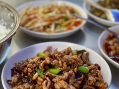 宫爆板筋-胖哥家藏菜(护国路店)