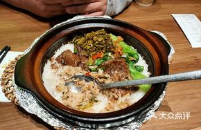 Black Pepper Beef Baozi Rice