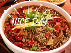 海鲜毛血旺-绿茶餐厅(蓝色港湾店)