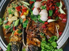 -集草轩·重庆麻辣烤鱼(西湖道店)