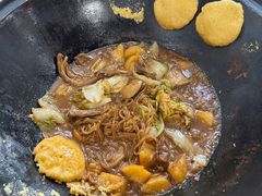 -粘豆包柴火铁锅炖