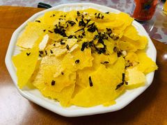 干菜玉米饼-洪福饭店·十八年老店