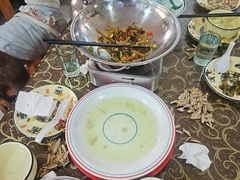 干锅三菌-涵家味土菜馆·徽州一绝臭鳜鱼(三河古镇店)